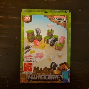 Minecraft papercraft animal kit sealed